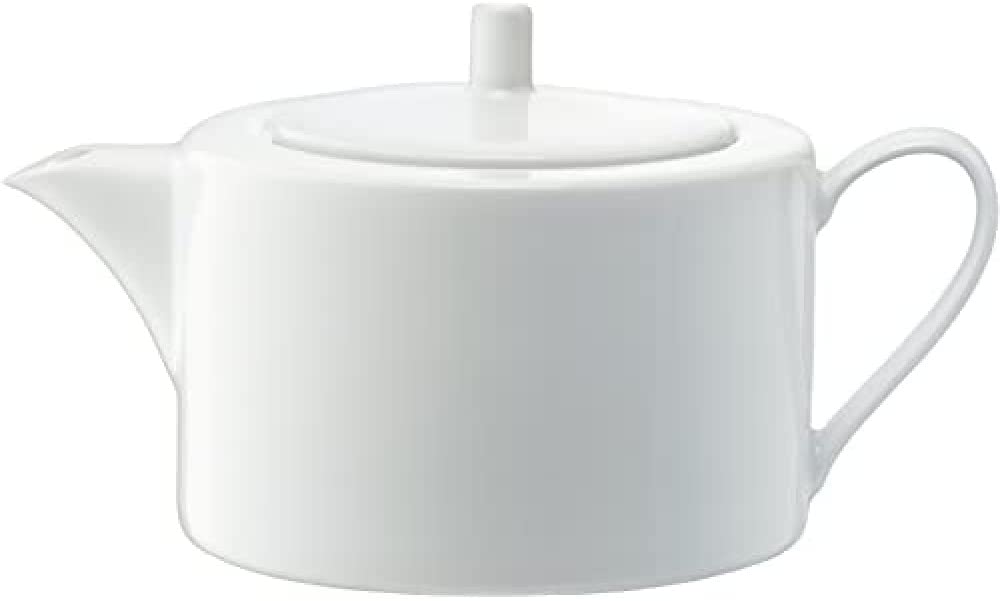 LSA International 0.8 litre jug, straight, glass, white, 0.8 litres