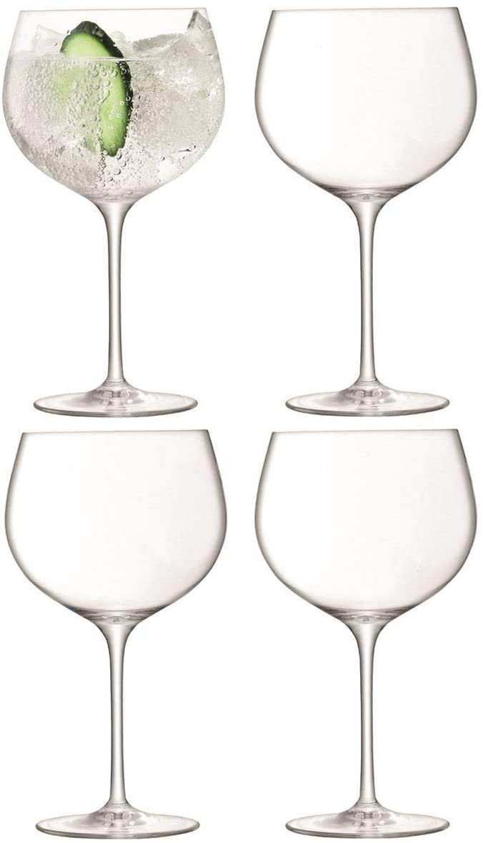 LSA Balloon Gin Balloon Glass 680 ml Clear x 4