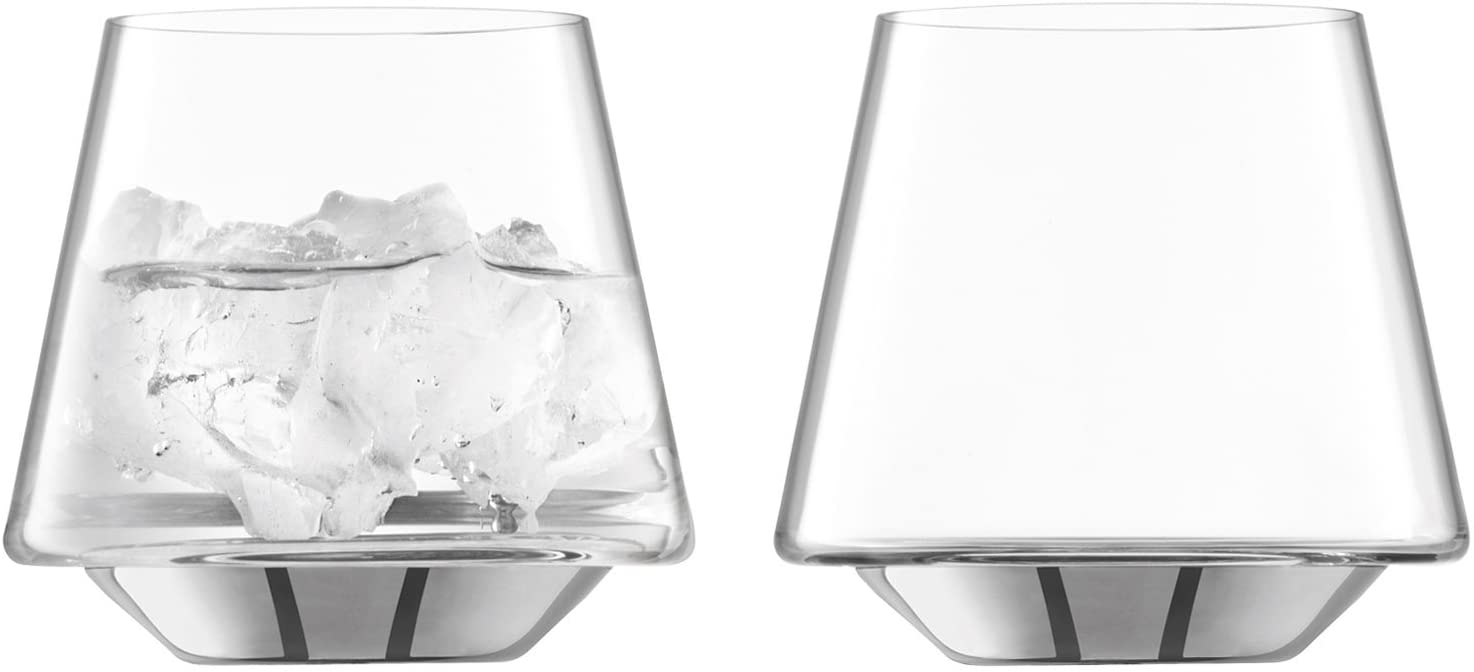 LSA International Space Platinum Water/Wine Glasses, 430 ml, Set of 2, Water/Wine Glass, 430 ml, Set of 2