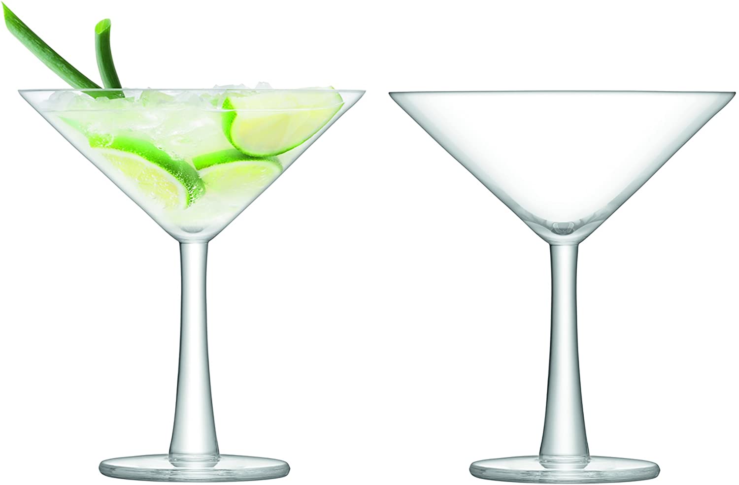 LSA International Gin Cocktail Glasses 220 ml Clear x 2, Set of 2