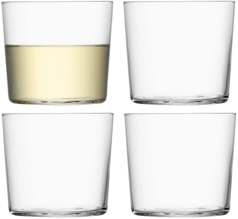 LSA Gio Mug (Small) 310 ml Clear x 4