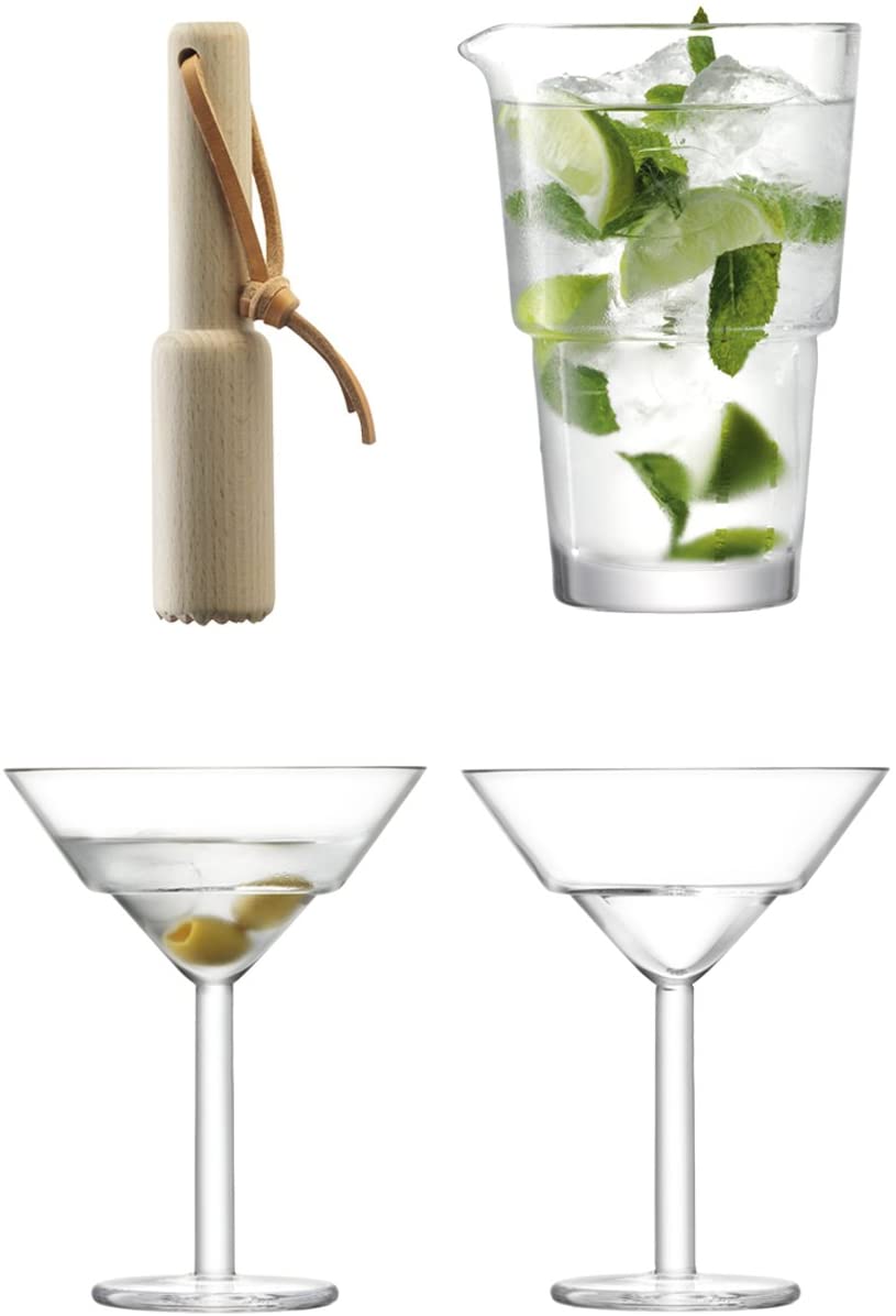 LSA International Mixologist Cocktail Duo Set 25 x 19.4 x 10 \"