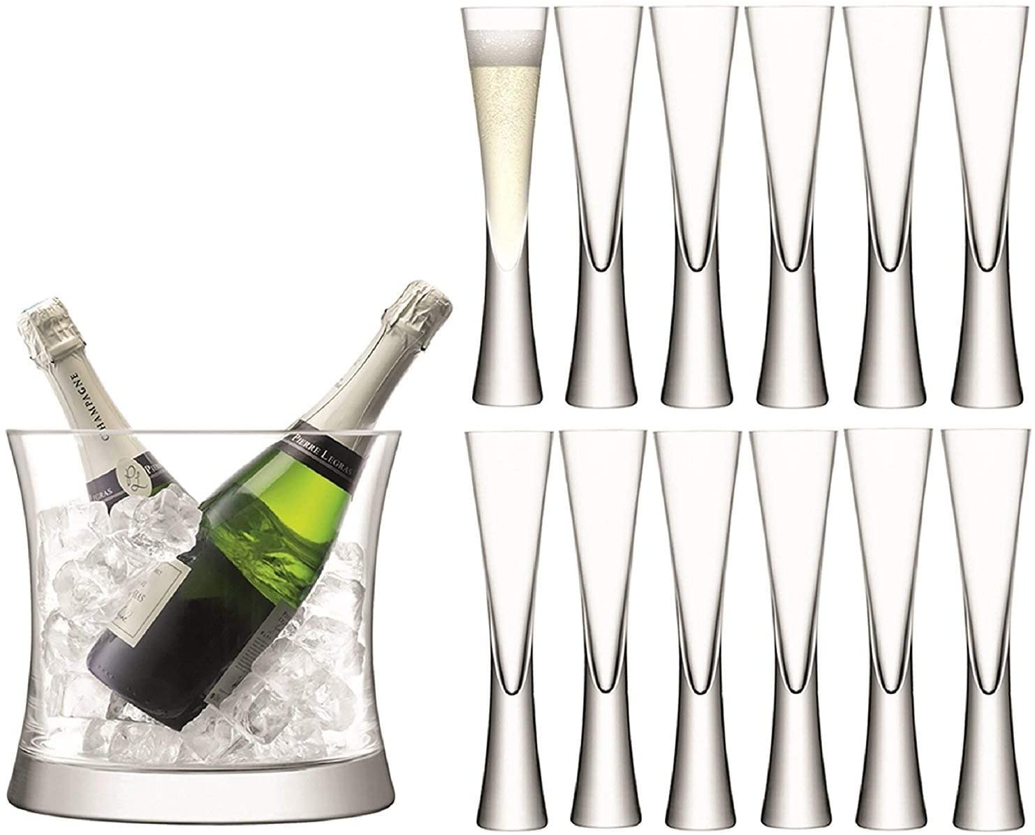 LSA MV26 Moya Grand Serving Set, Transparent