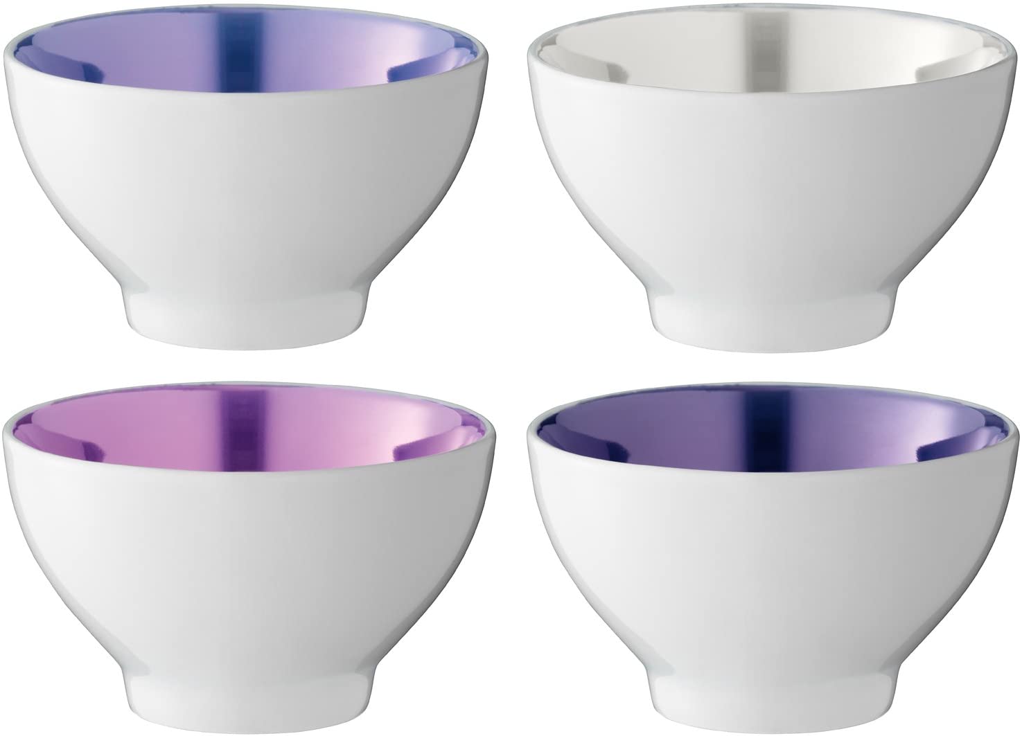 LSA International P068 10 – 355 10.5 cm Polka Bowl – Assorted Colours (Pack of 4)
