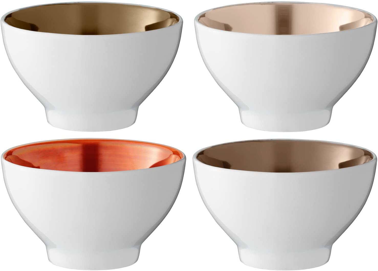 LSA International P068-10-427 10.5 cm Polka, Assorted (Pack of 4)