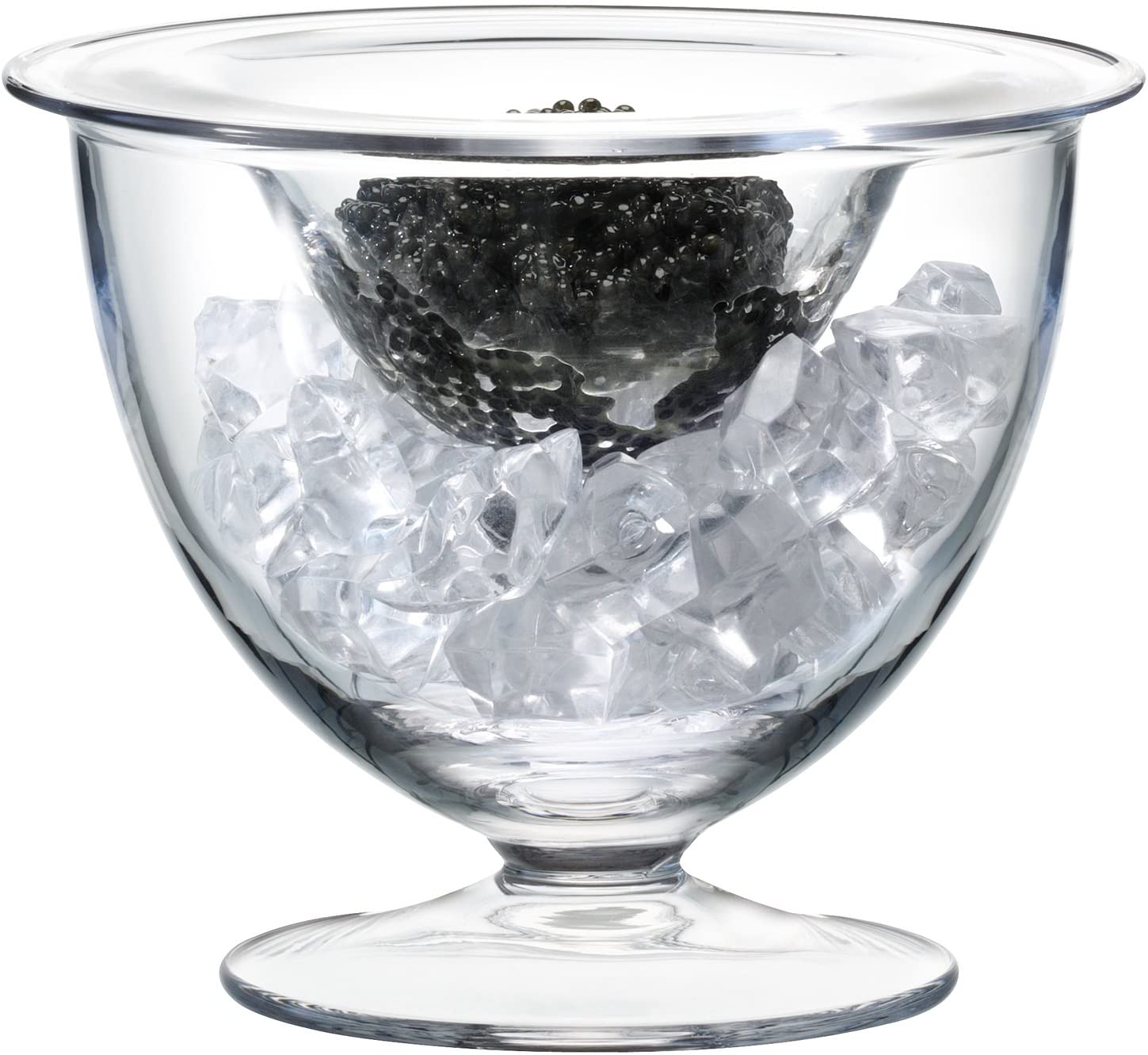LSA Serve Caviar Set Diameter 14 cm Clear