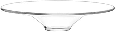 LSA International Serve Plate, Clear Glass, 37 cm