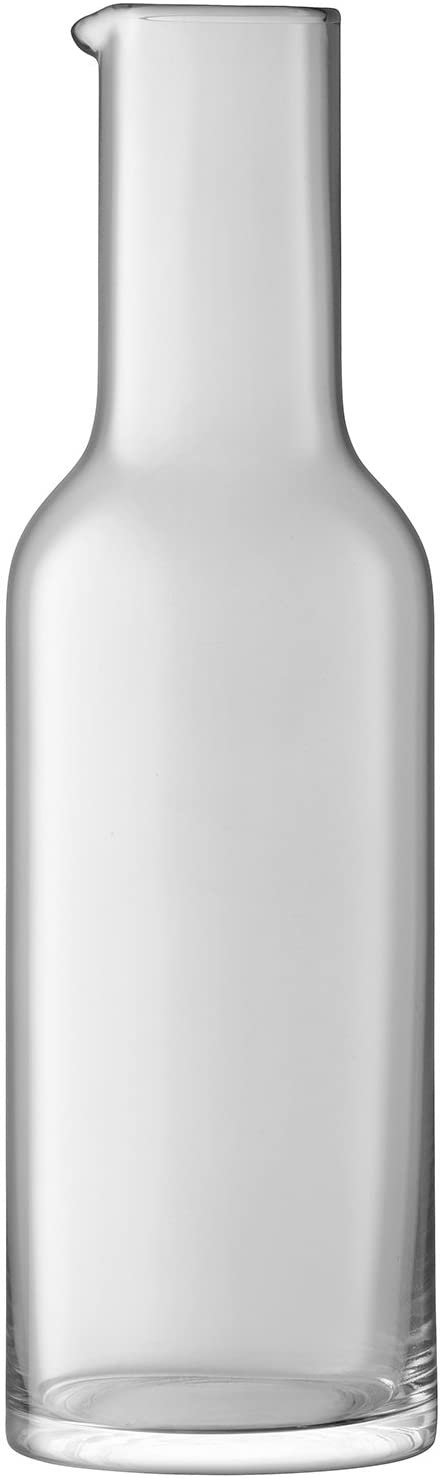 LSA International Touch Carafe 1.2 L Pale Slate Grey 9 x 9 x 30 cm