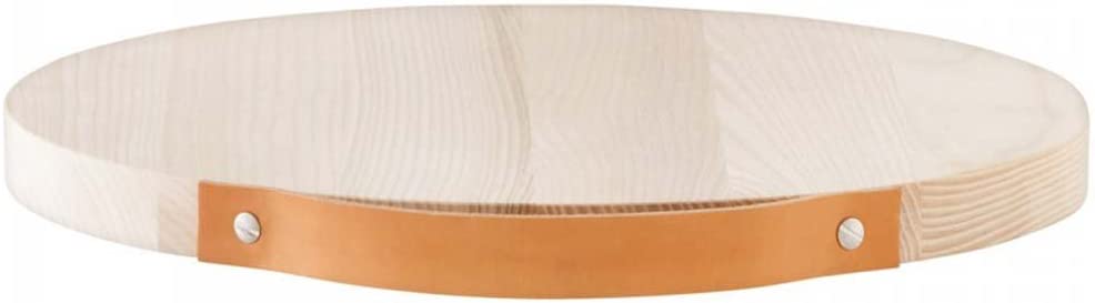 LSA International Utility Board Ash and Leather Handle 35 cm