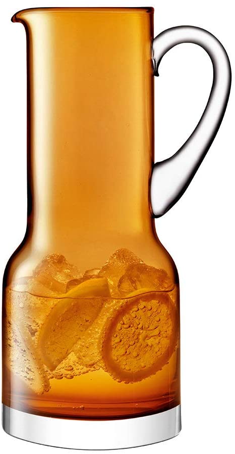 LSA International Utility Jug 1.35 l Amber AB DBM0170 8 x 12.5 x 26.8 cm