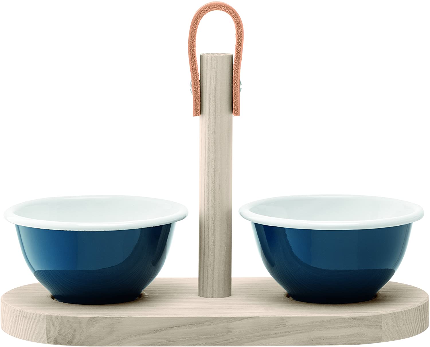 LSA International Utility Tapas Duo Set, Juniper Blue/Ash, 28 cm