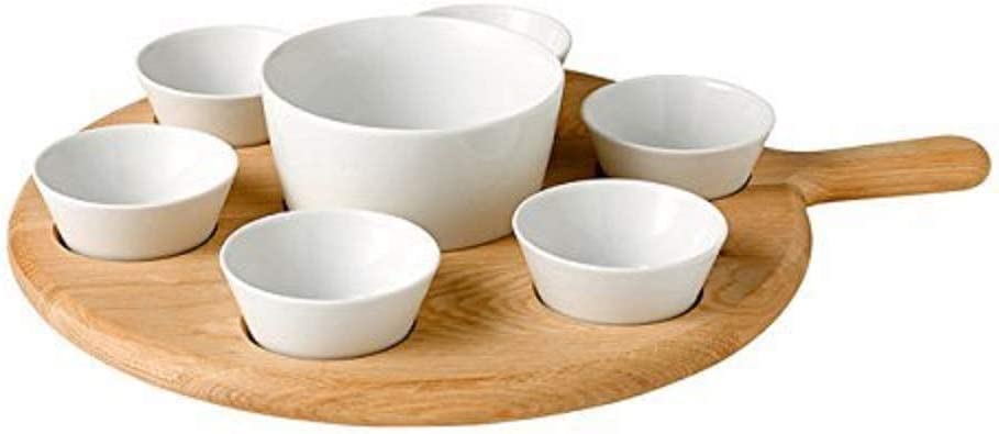 LSA Paddle Tapas Set & Oak Paddle L43cm