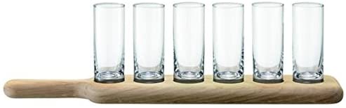 LSA Paddle Vodka Set & Oak Paddle Clear International