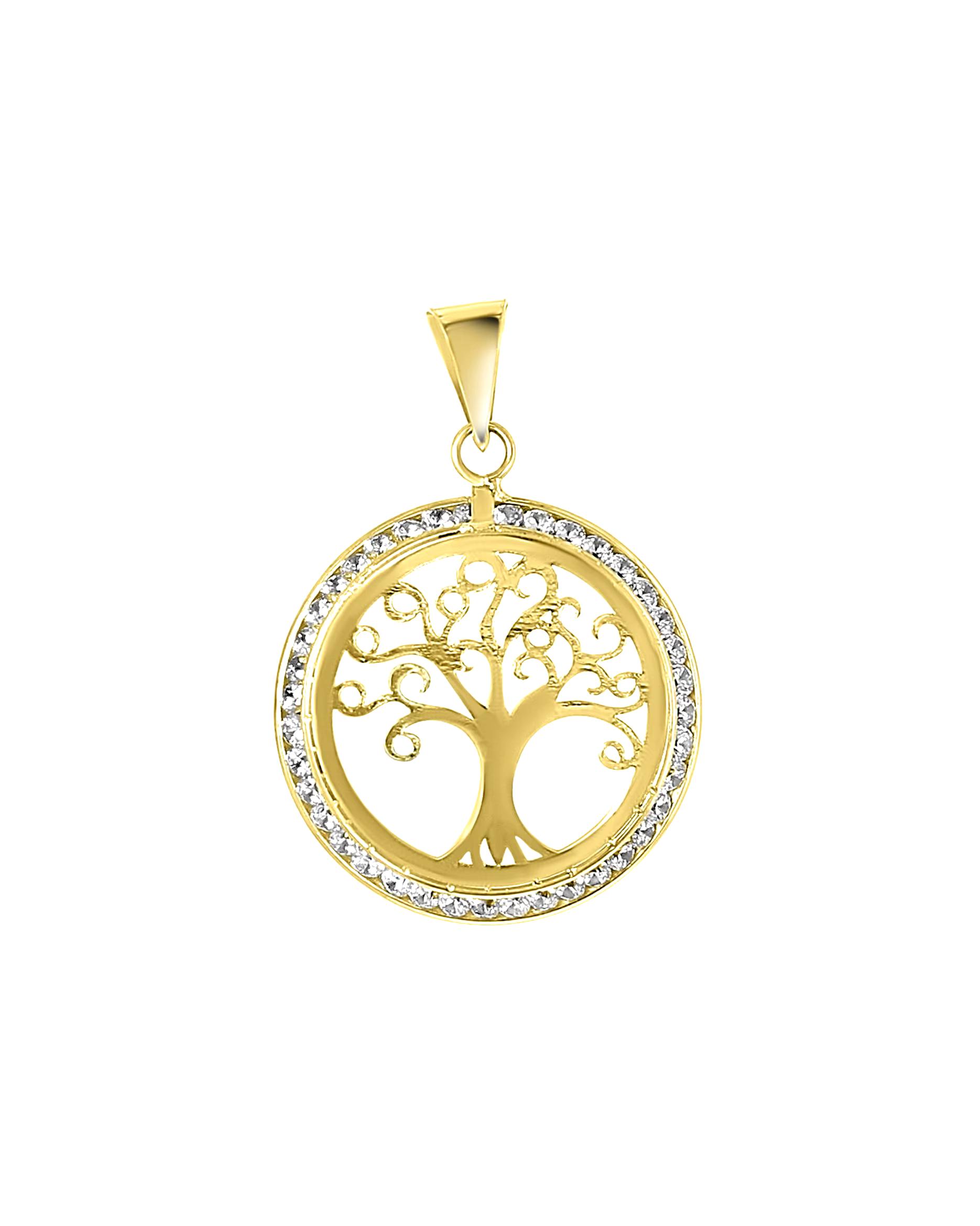 Lucardi pendant pendant 585 gold - gold colored