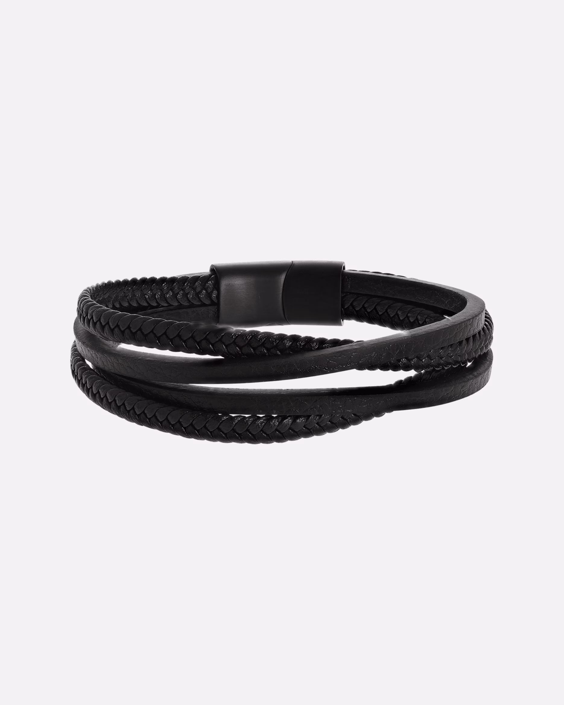Lucardi bracelet bracelet leather black
