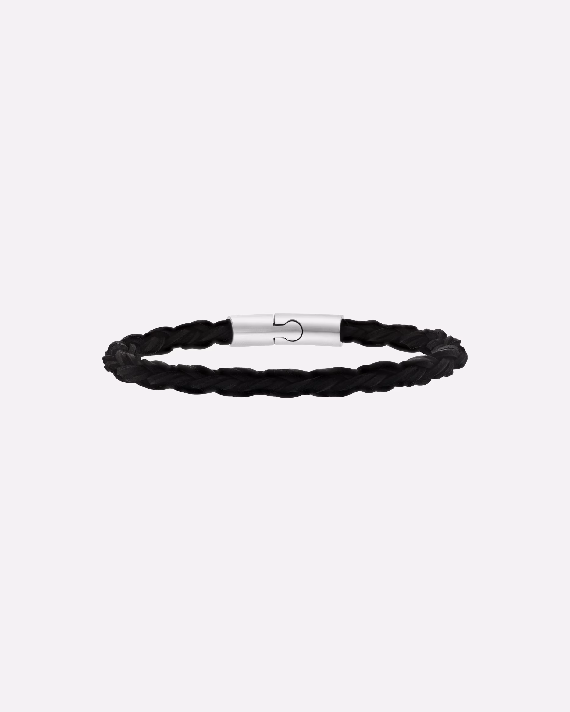 Lucardi bracelet bracelet leather silver
