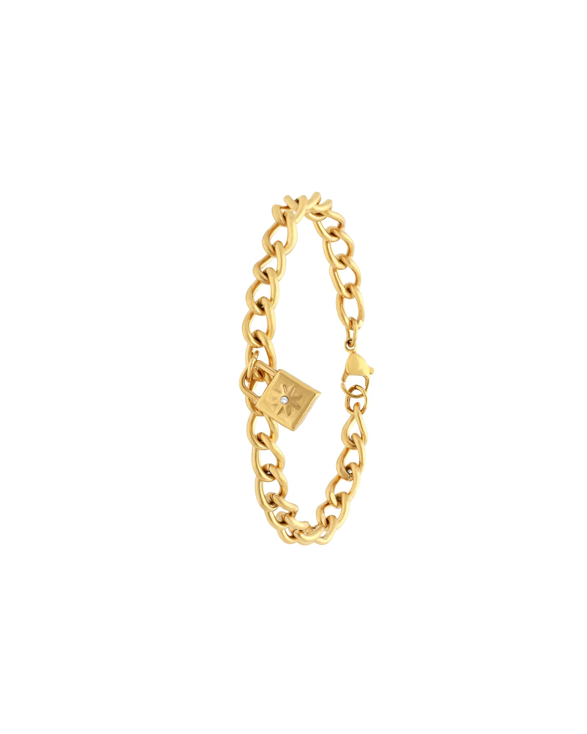 Lucardi bracelet bracelet steel 19cm