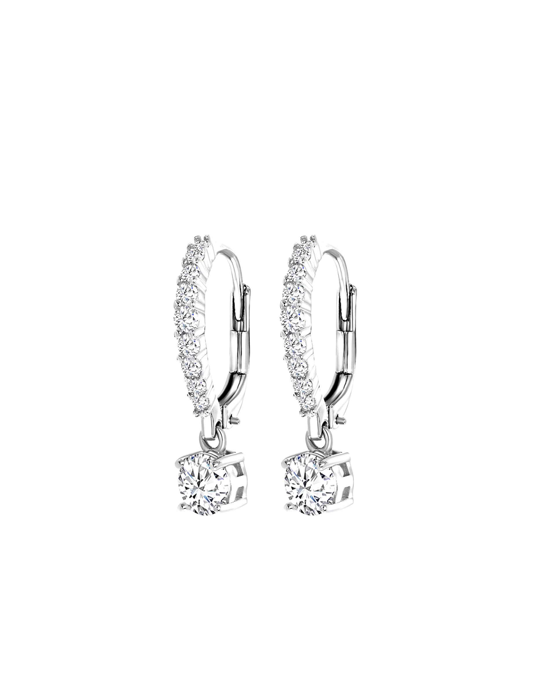 Lucardi earring earrings 925 silver