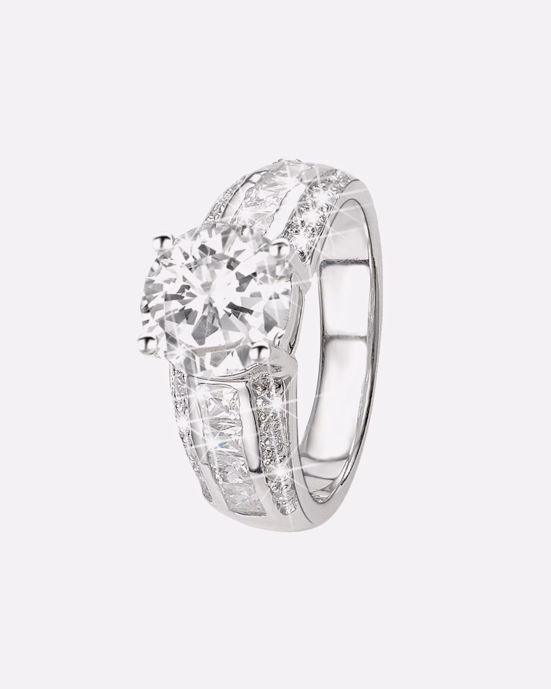 Lucardi ring rings 925 silver - silver