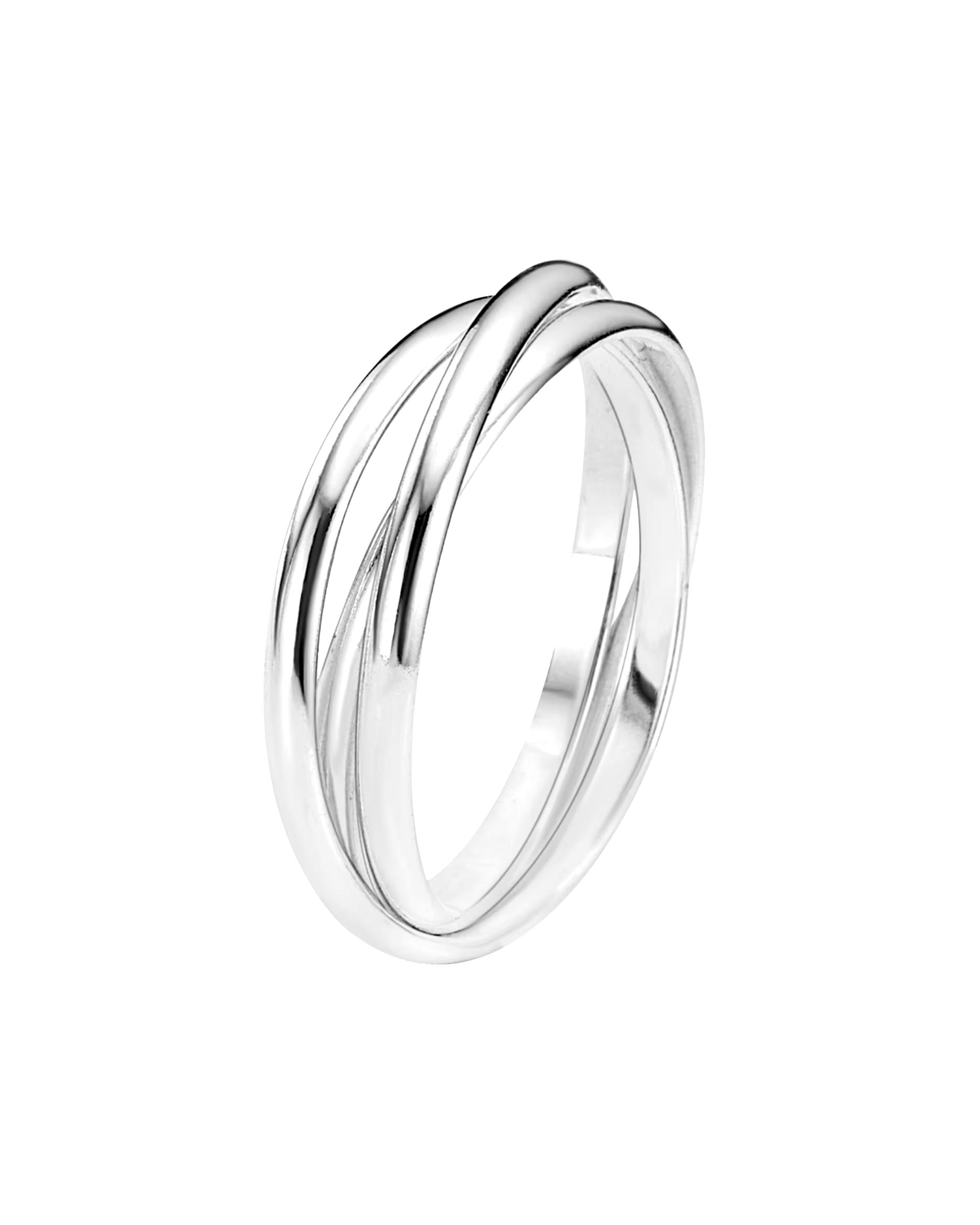 Lucardi ring rings 925 silver - silver