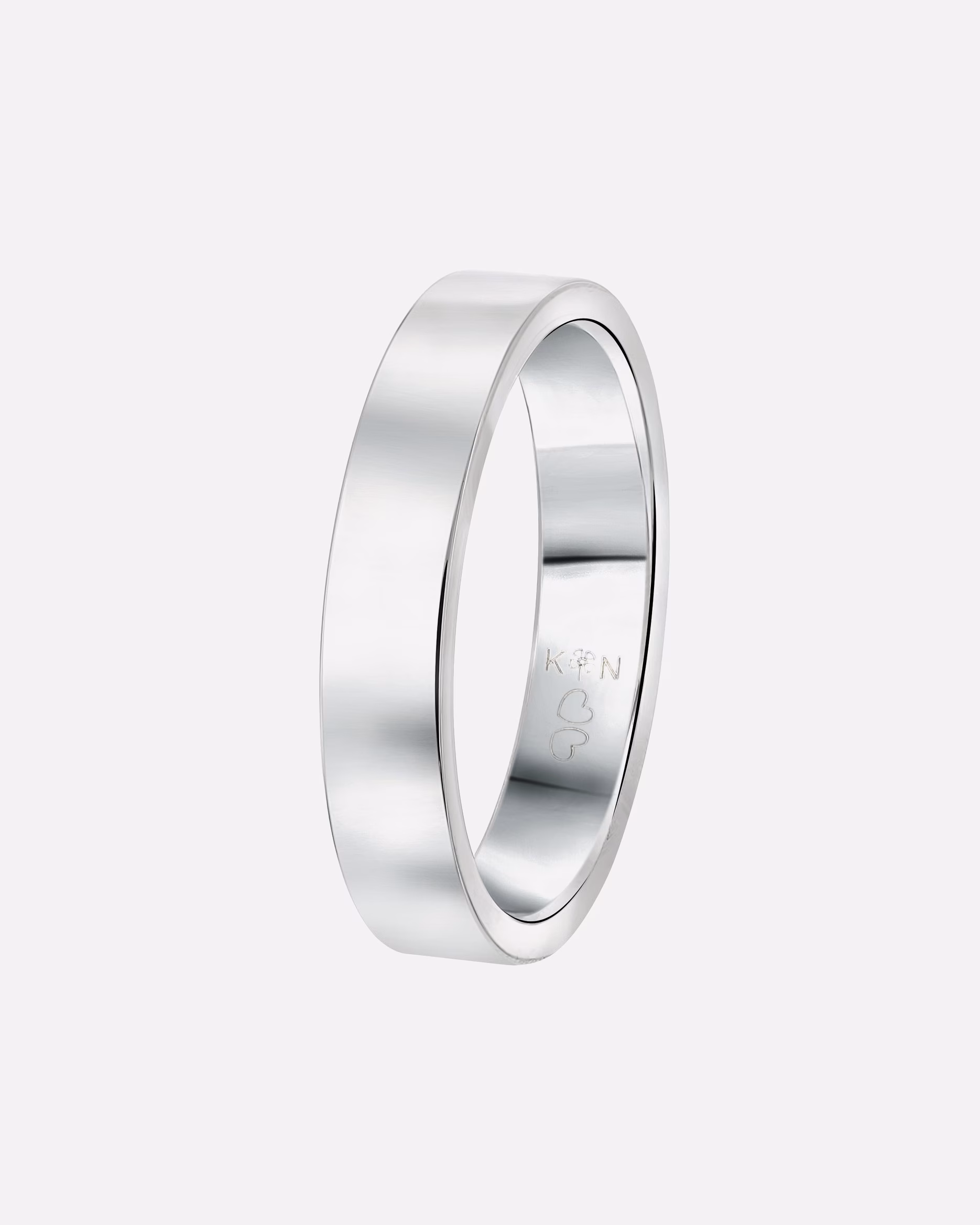 Lucardi Ring Rings Chicago steel - silver