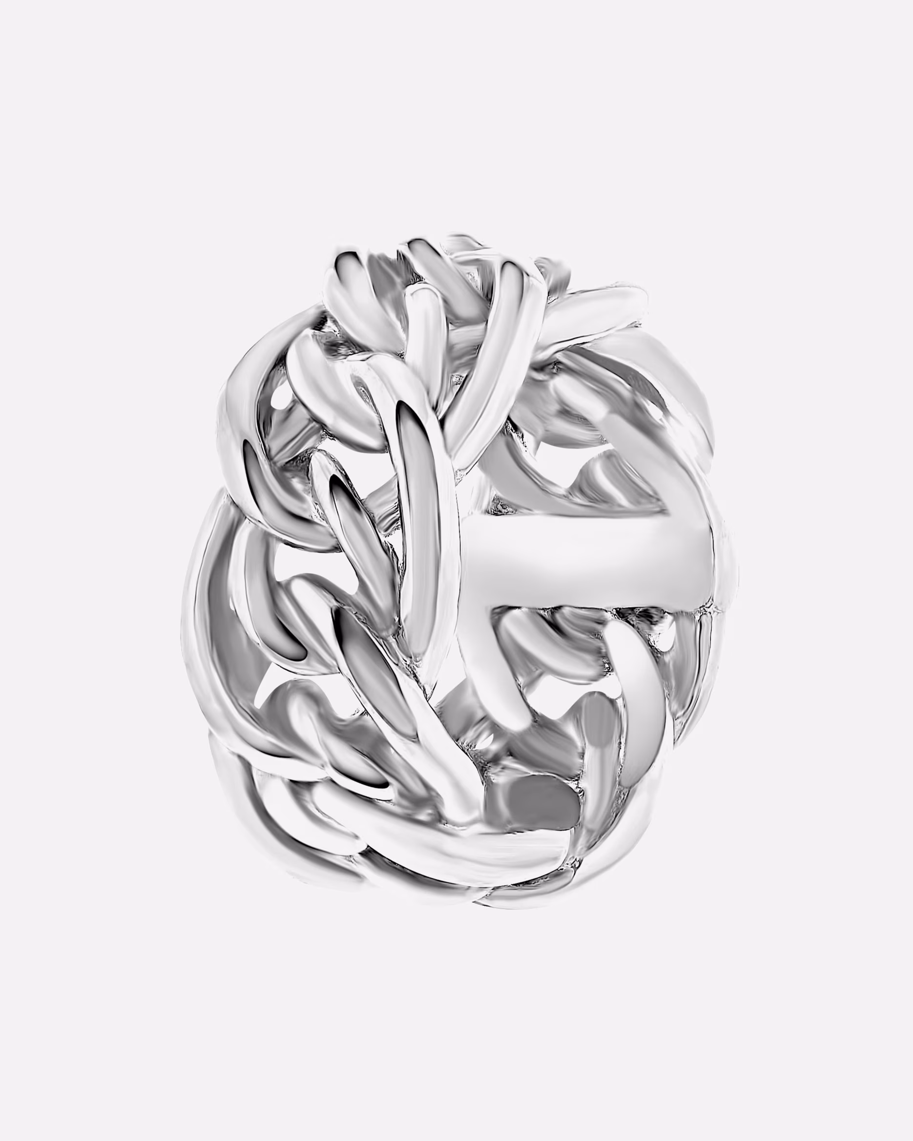 Lucardi Ring Rings Lima Steel - silver