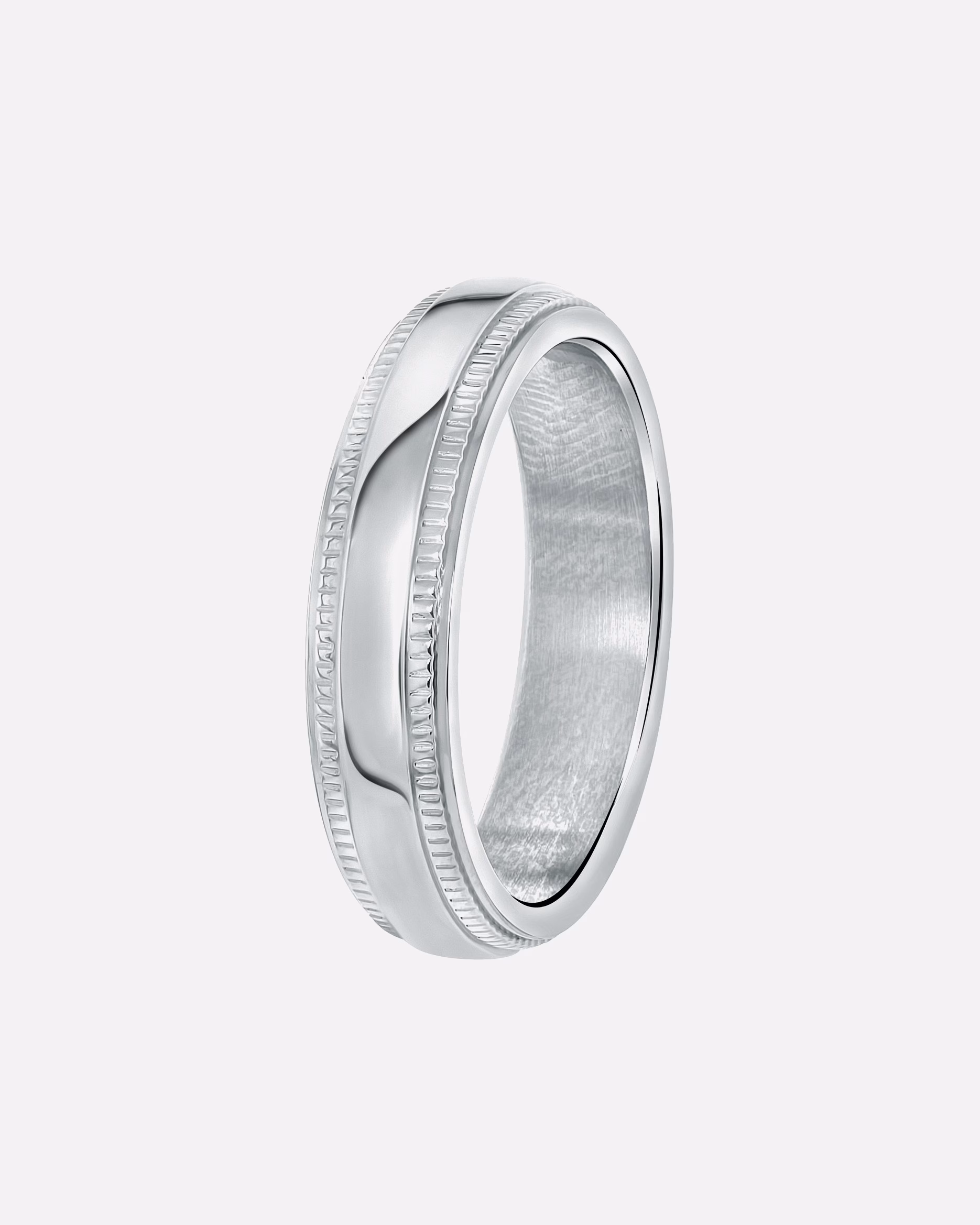 Lucardi Ring Rings Marbella steel - silver