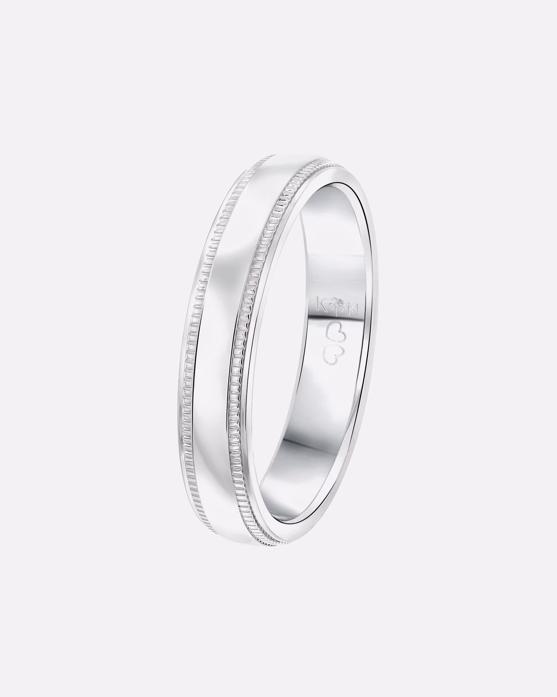 Lucardi Ring Rings Marbella steel - silver