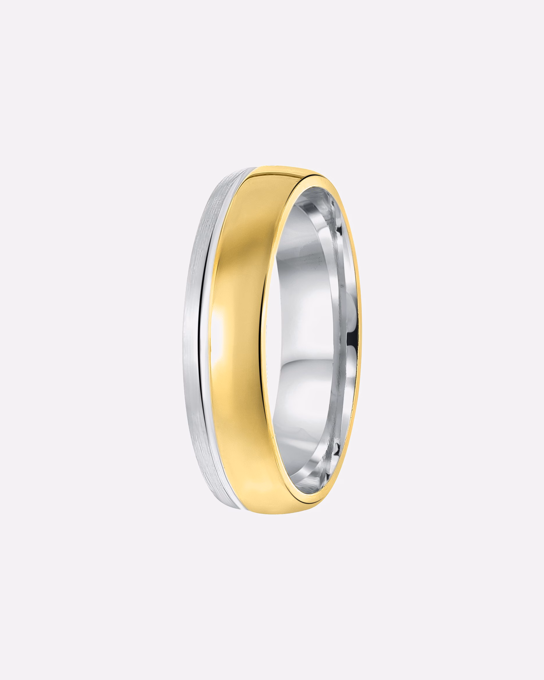 Lucardi Ring Silver Friendship Ring for Men "Mallorca"