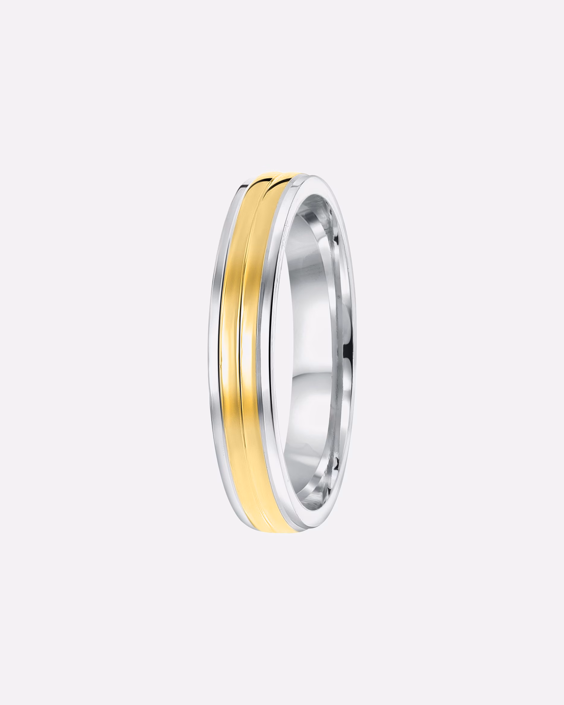 Lucardi Ring Silver Friendship Ring for Men “San Sebastian”