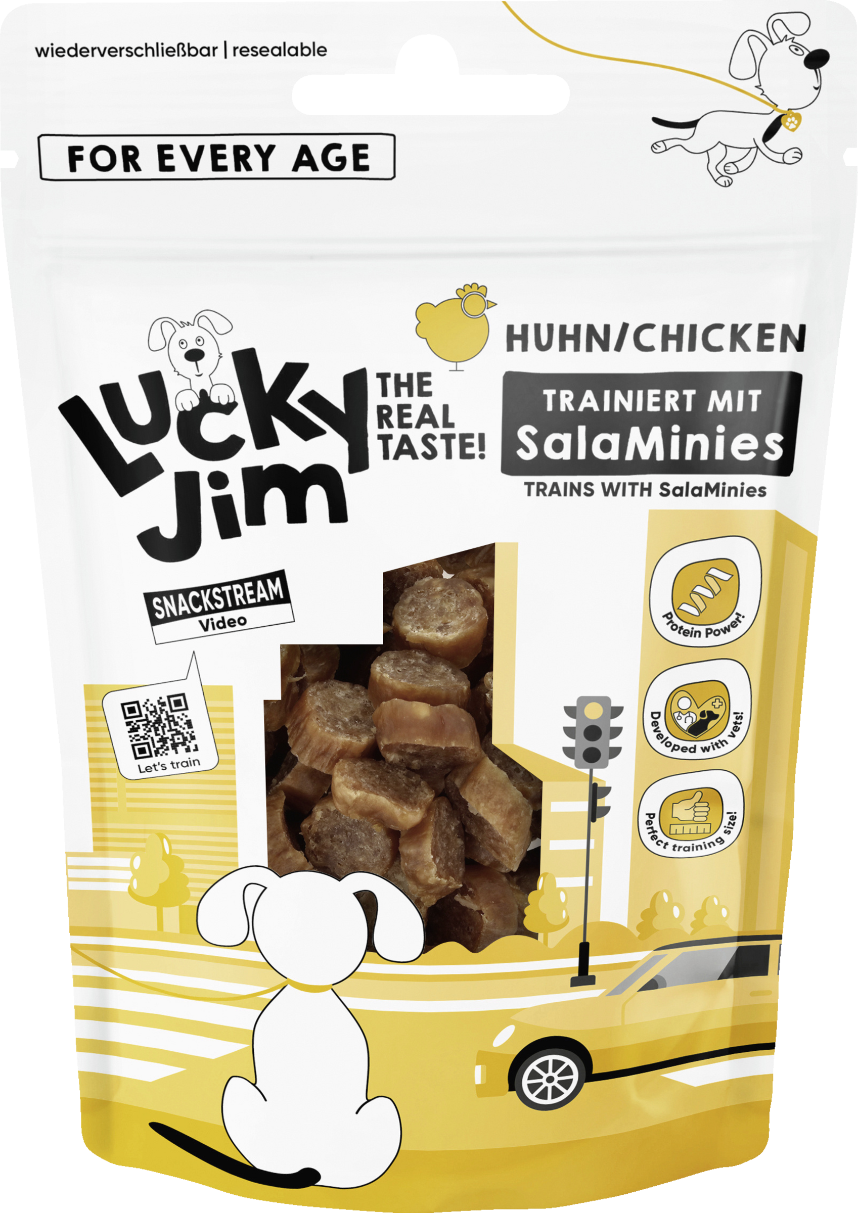 Lucky Jim SalaMinies Chicken 70g