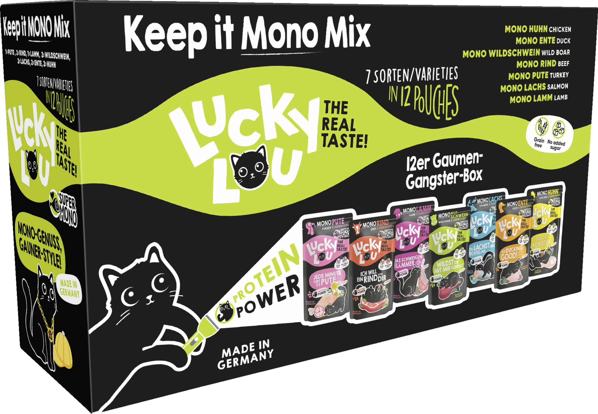Lucky Lou SuperMono Multipack wet food