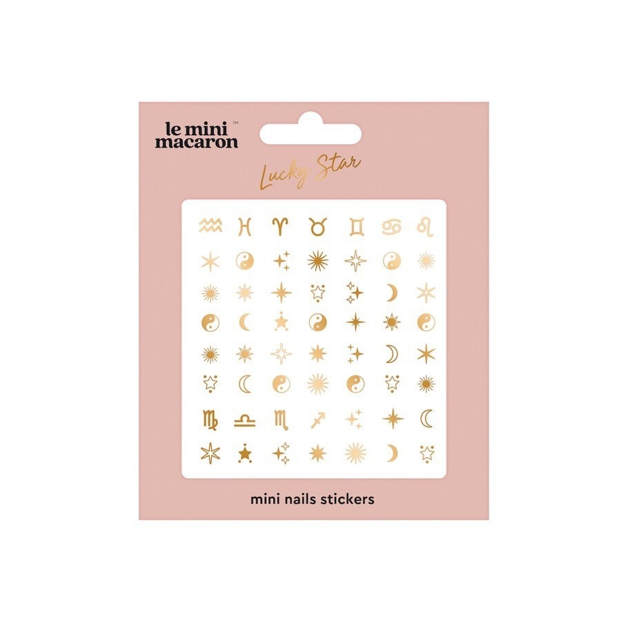 Le Mini Macaron Lucky Star Zodiac Mini Nail Stickers