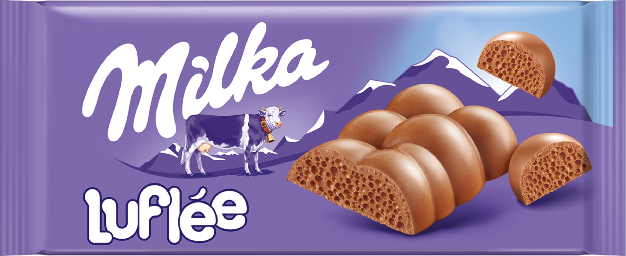 Milka Luflee Alpine milk chocolate