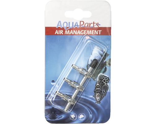Air valve AquaParts 3 ways extendable metal