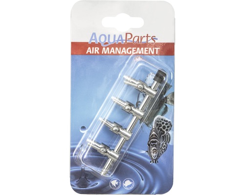 Air valve AquaParts 4-way metal