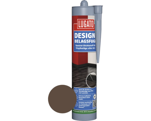 Lugato special sealant design covering joint walnut 310 ml
