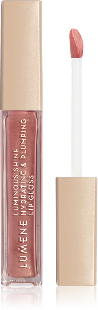 Lumene Luminous Shine Hydrating Lip Gloss Farbton 2 Old Rose 5 ml