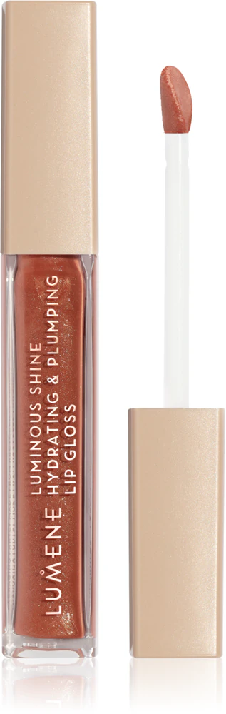 Lumene Luminous Shine Hydrating Lip Gloss Farbton 8 Sunset Glow 5 ml