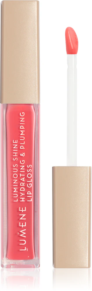 Lumene Luminous Shine Hydrating Lip Gloss Farbton 4 Peach Pink 5 ml