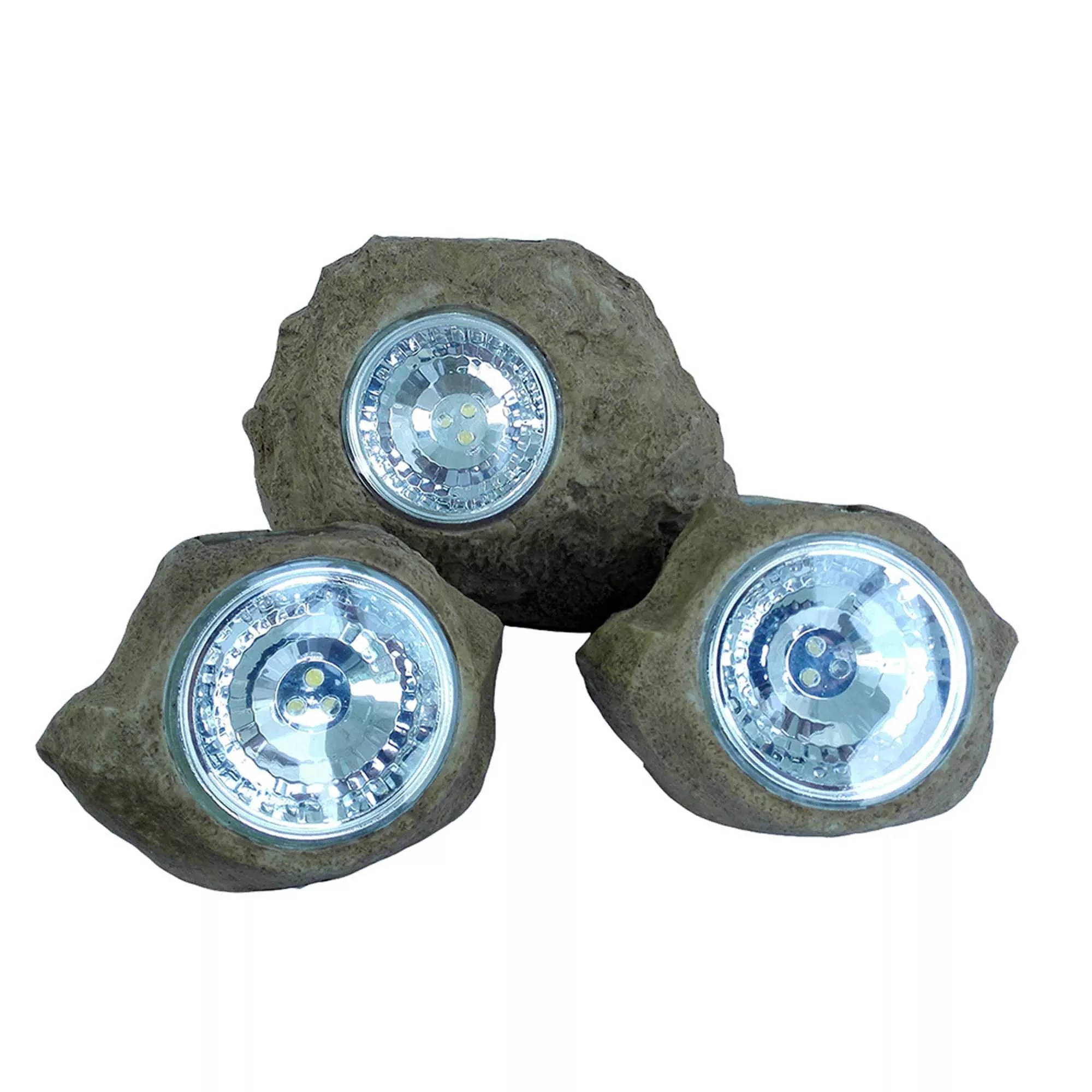 Lumisky SOLAR STONE ROCKY BROWN brown
