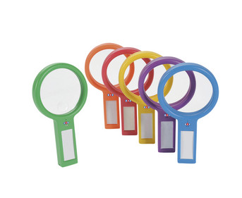 Magnifying glasses with recording function, 6 pieces