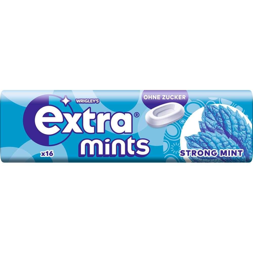 Wrigley\'s Lollipops Extra Mints, Strong Mint