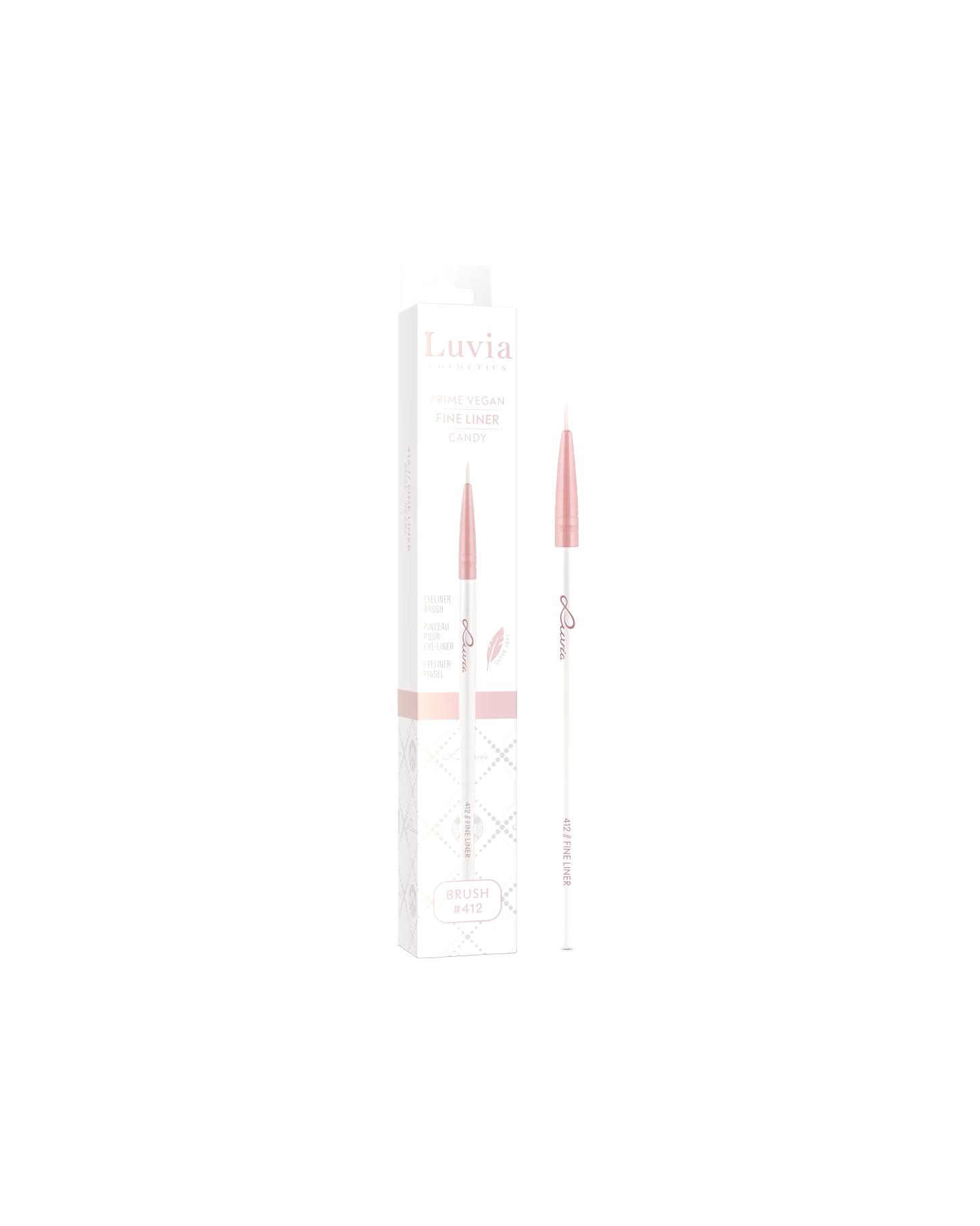 Luvia eyeliner brush 412 // Fine Liner - Prime Vegan Candy