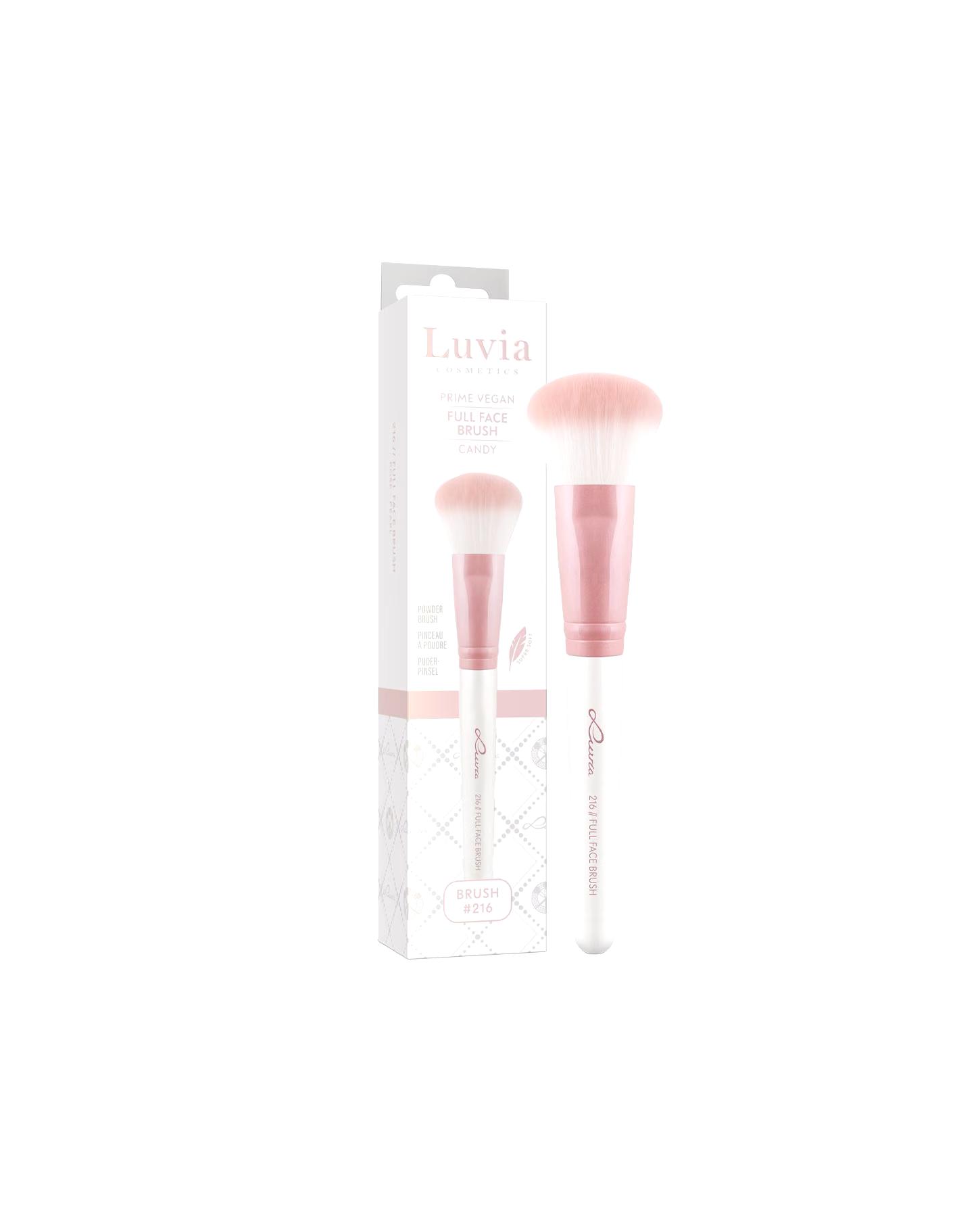 Luvia Powder Brush 216 // Full Face Brush - Prime Vegan Candy