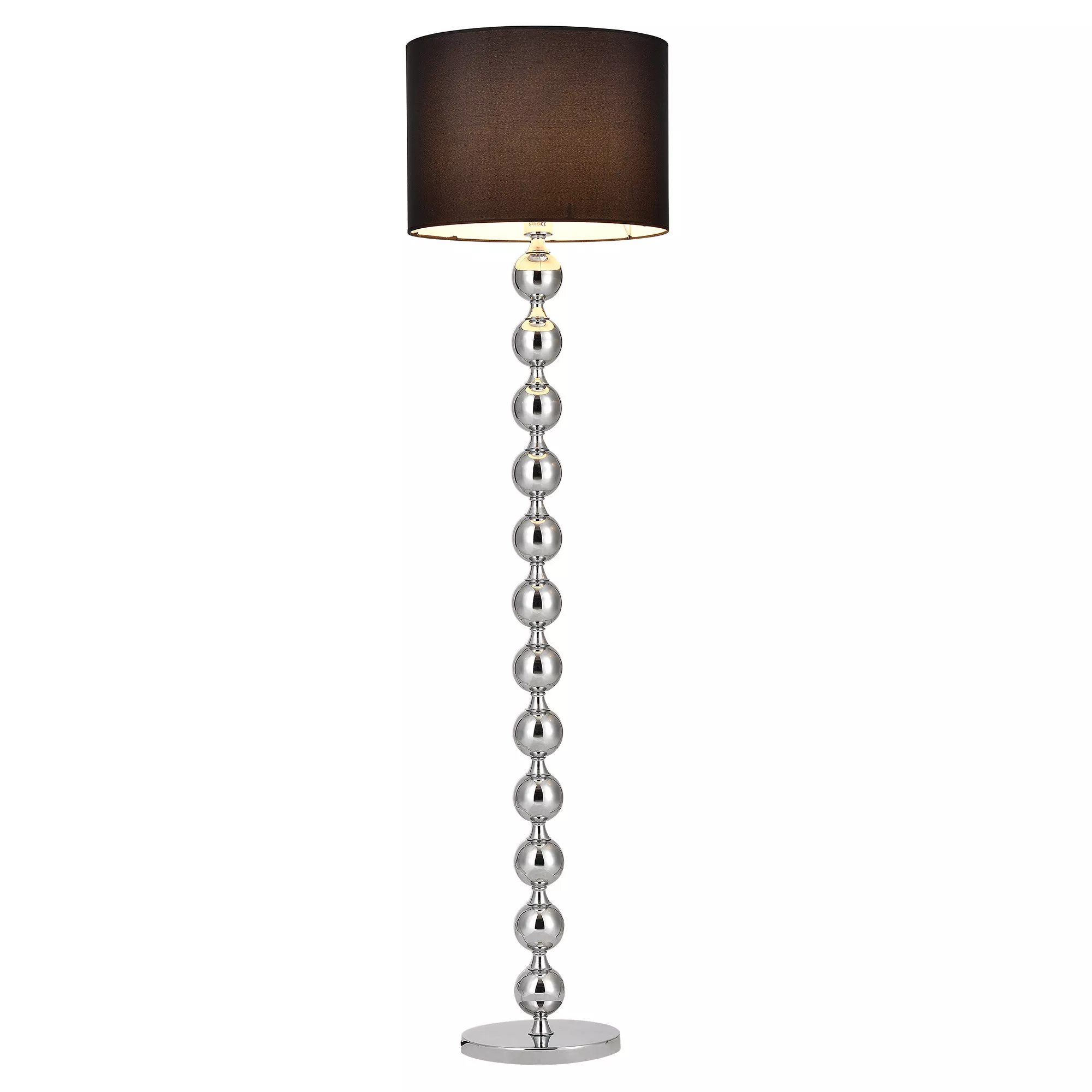 lux.pro Floor Lamp Spheric Black