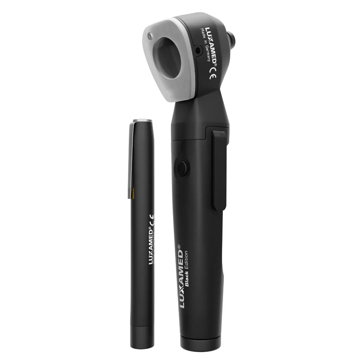 LUXAMED LuxaScope Auris otoscope & diagnostic penlight in Black Edition kit