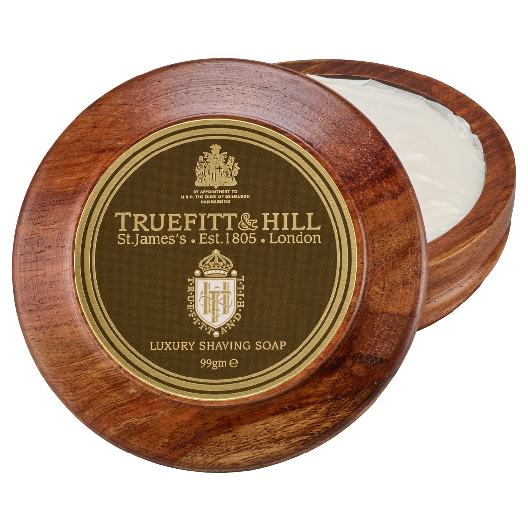 TRUEFITT & HILL Luxury Shaving Soap Wooden Bowl