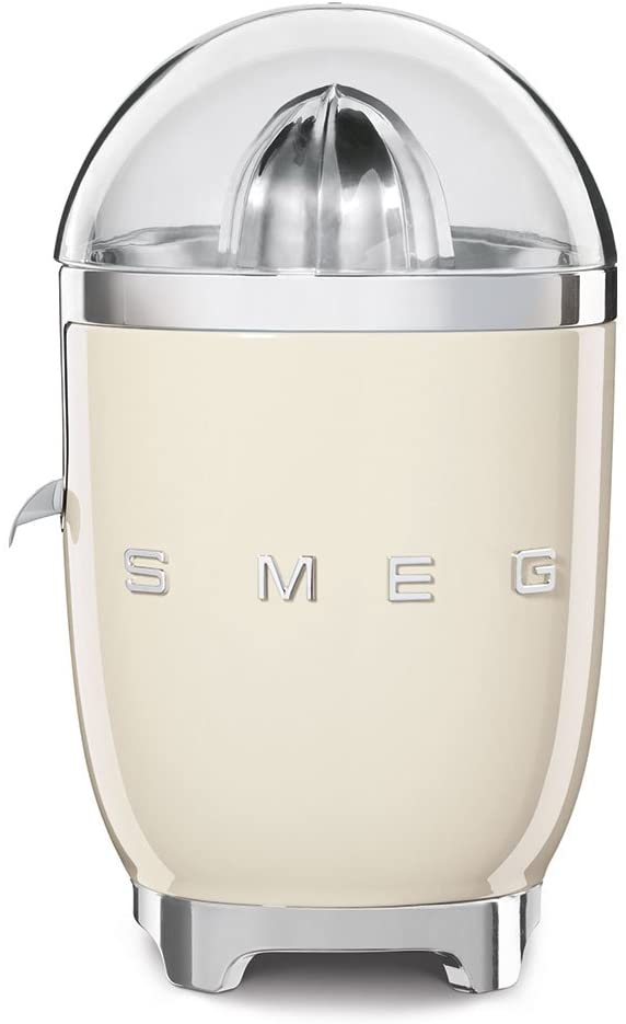 Smeg Citrus Juicer CJF01CREU Stainless Steel Cream