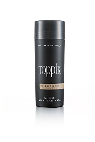 TOPPIK 27.5 g. Scatter hair against light hair and baldness, hair thickening with hair or scattered hair, colour: medium blonde